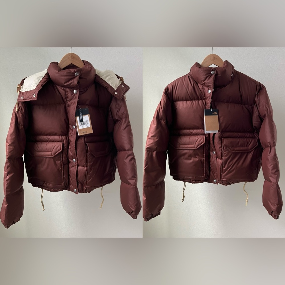 The North Face Women’s 71 Sierra Down short jacket in Dark Oka - Picture 12 of 13